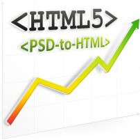 PSD to HTML services growth in 2010